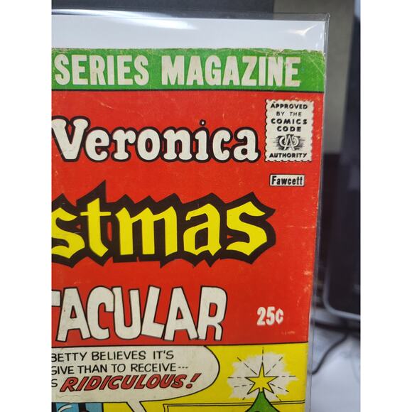 Archie Giant Series Magazine #217 1974 Betty and Veronica Christmas Spectacular - Picture 3 of 7